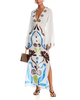 Aysha Swim Cover-Up Kaftan