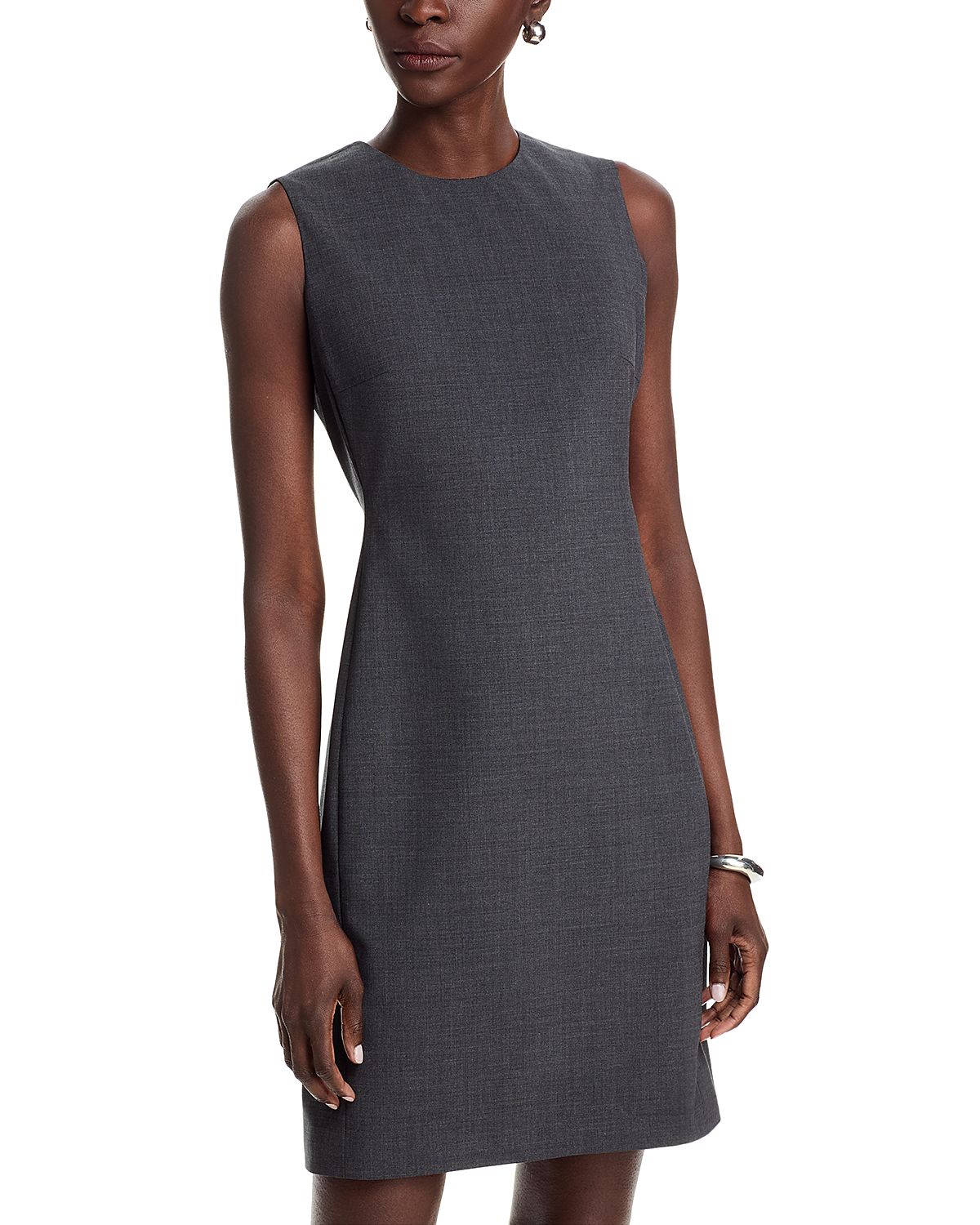 Theory Classic Wool Blend Sheath Dress