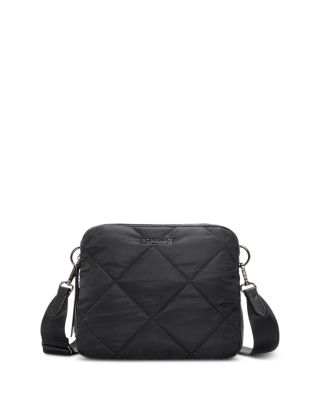 Madison Small Quilted Nylon Crossbody Bag