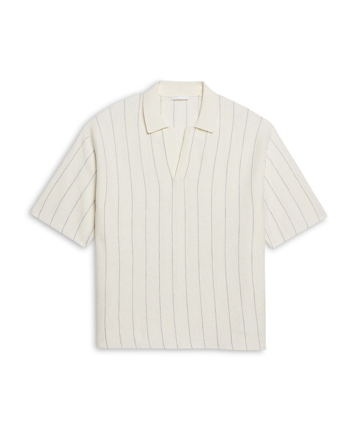 Helmut Lang Short Sleeve Stripe Polo
