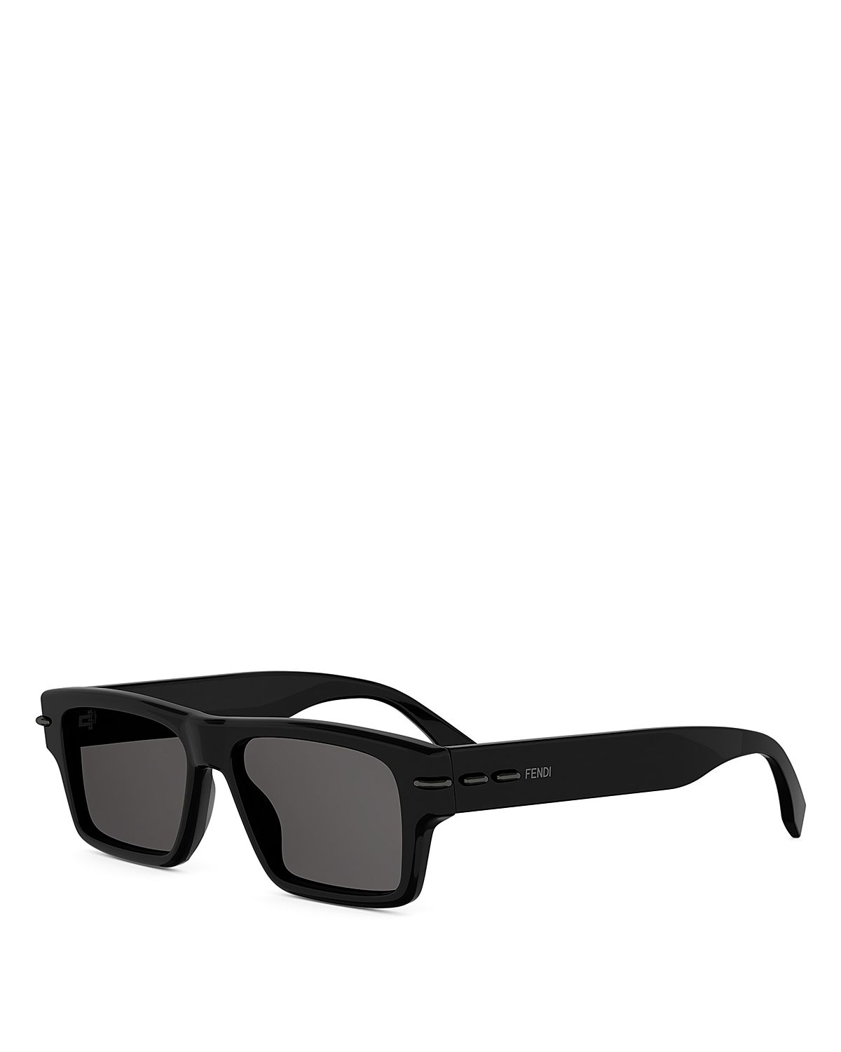 Fendi Selleria Rectangular Sunglasses, 54mm