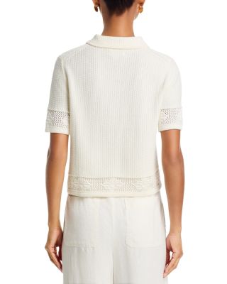 Rosemund Short Sleeve Collared Cardigan