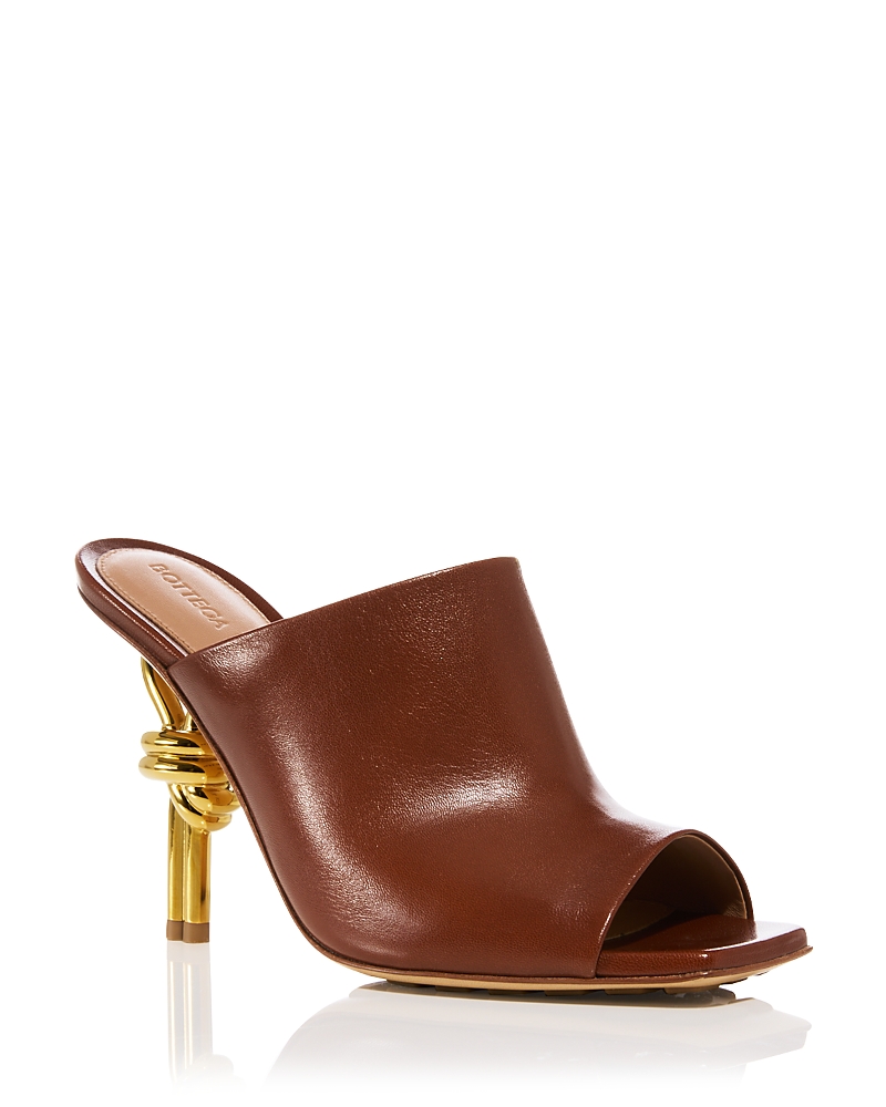 Bottega Veneta Women's Knot Slip On High Heel Sandals