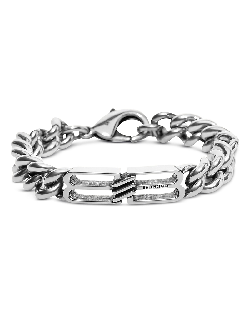 Balenciaga Bb Icon Gourmette Bracelet