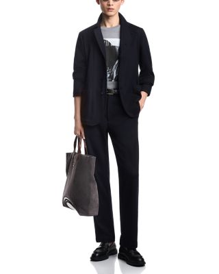 Regular Fit Asymmetrical Blazer