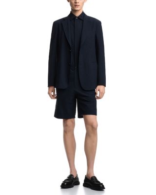 Bermuda Regular Fit Seersucker Shorts