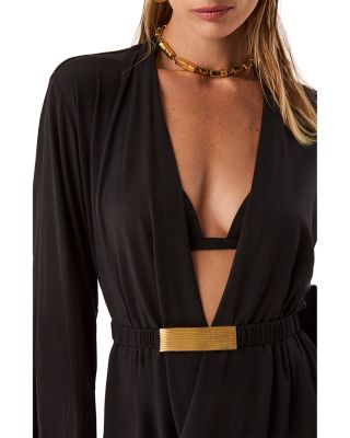 ViX + Rosie Huntington-Whiteley Rosana Swim Cover-Up Dress