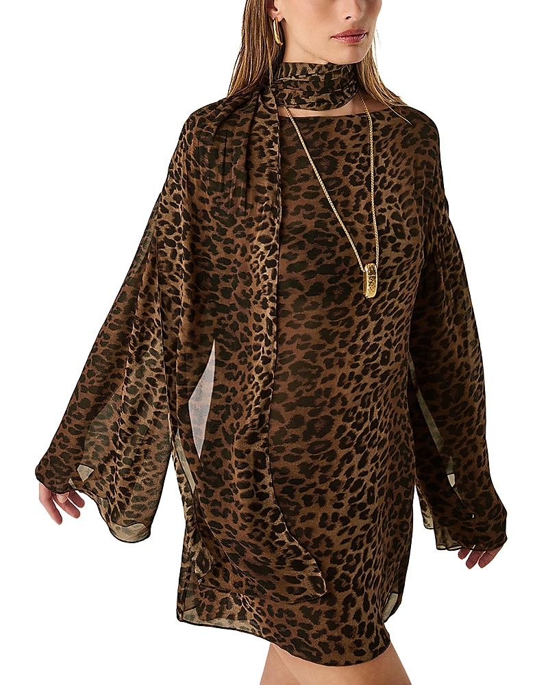 ViX Paula Hermanny ViX + Rosie Huntington-Whiteley Tammy Short Dress Cover Up