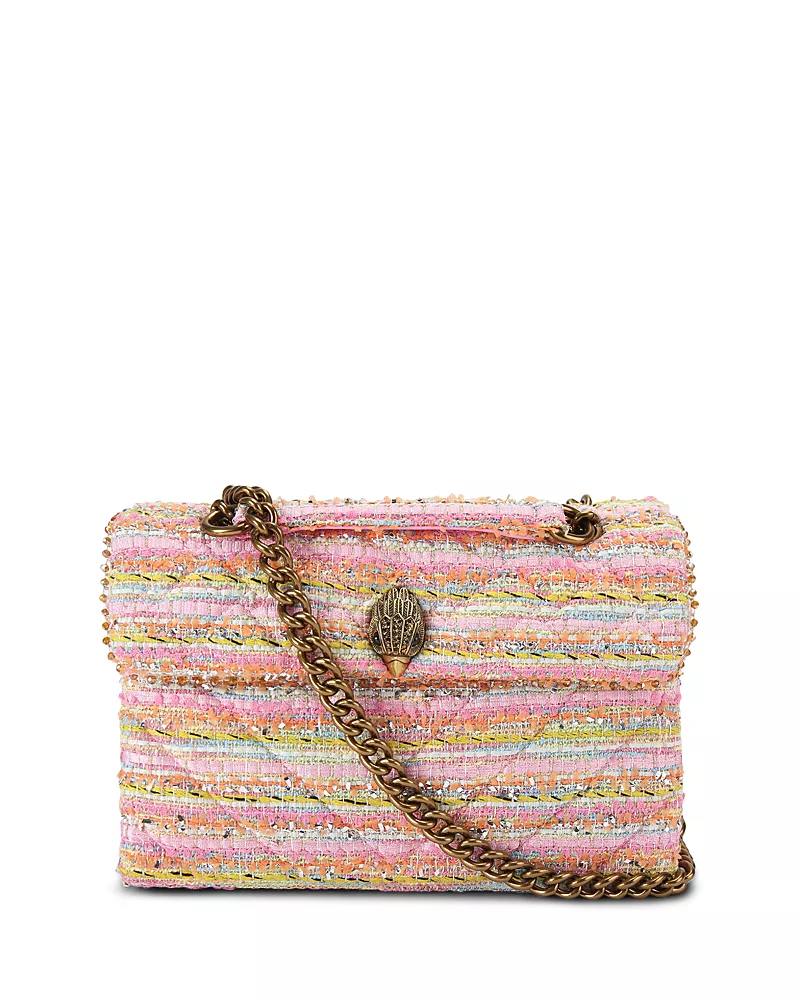 Kurt Geiger London Kensington Tweed Convertible Crossbody