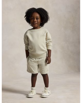 Boys' Big Fit Logo Fleece Sweatshirt - Little Kid