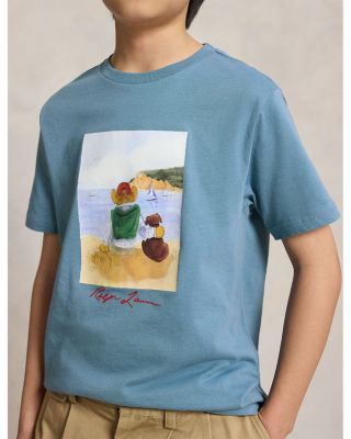 Boys' Polo Bear Cotton Jersey Tee - Big Kid