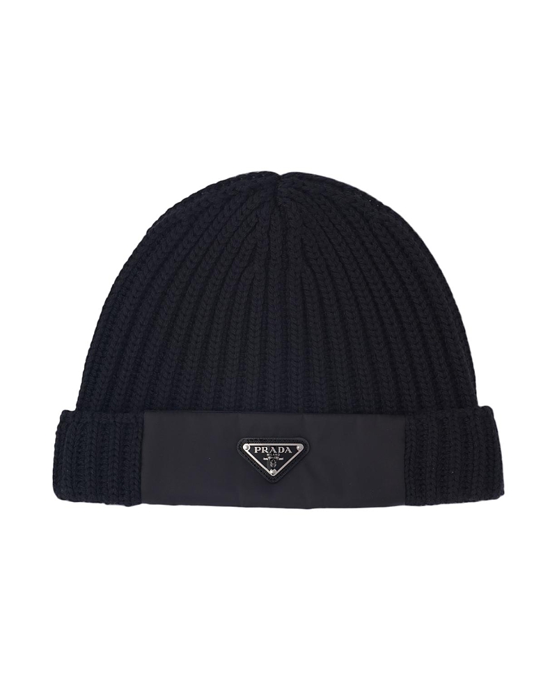 Prada Wool And Re-Nylon Beanie