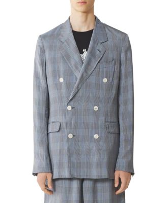 Double-Breasted Jacket In Viscose