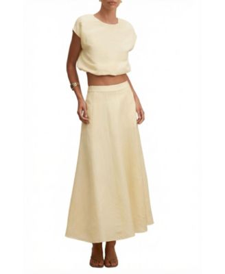  Women's Georgina Bubble Hem Top