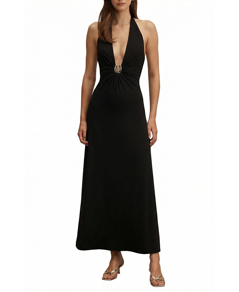Ever New Women's Behati Jersey Halter Midi Dress