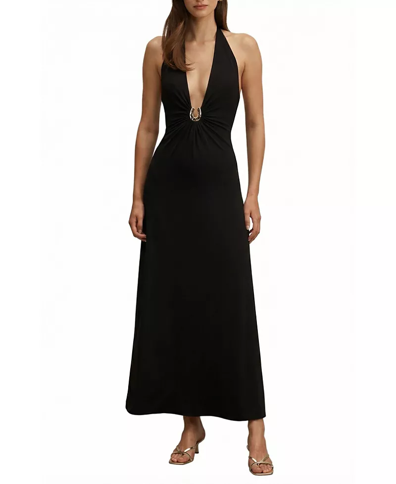 Ever New Women's Behati Jersey Halter Midi Dress