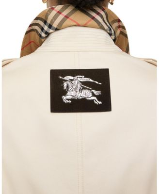 Short Gabardine Stonehaven Car Coat