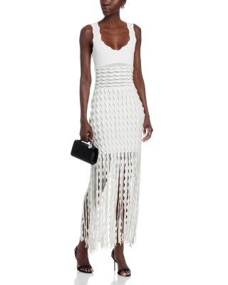 Brionne Scalloped Knit Dress