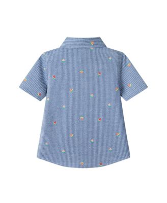 Boys' Seersucker Buttondown Shirt - Little Kid