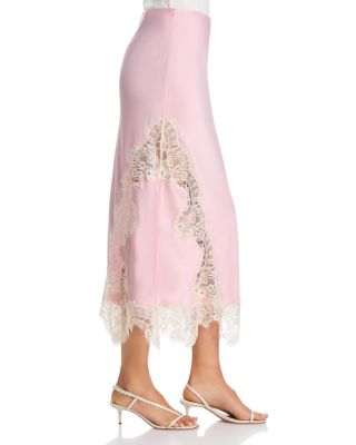 Lace Inset Top & Lace Inset Skirt