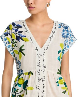 V Neck Dolman Effortless Dress