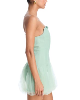 Green Mini Dresses for Women - Bloomingdale's