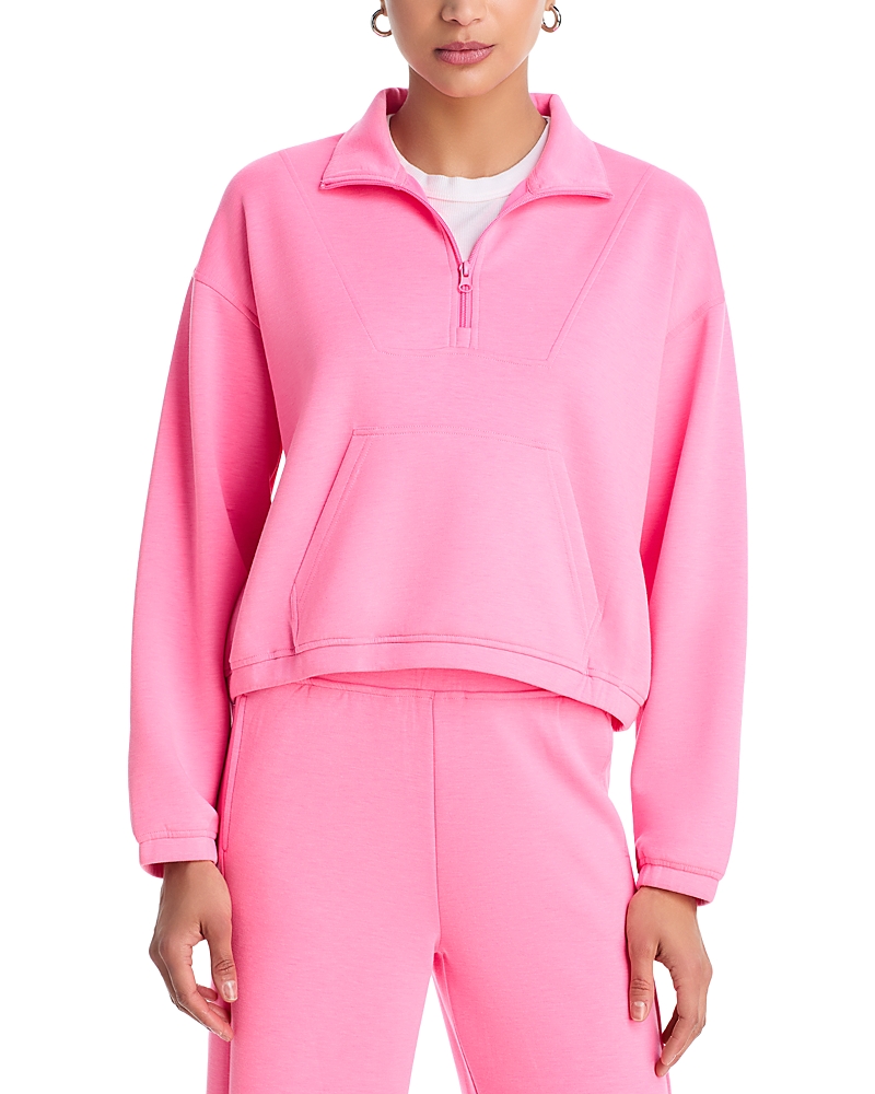 Vintage Havana Cloud Fleece Quarter Zip Sweatshirt