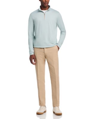 Albatross Pique Quarter Zip Sweater