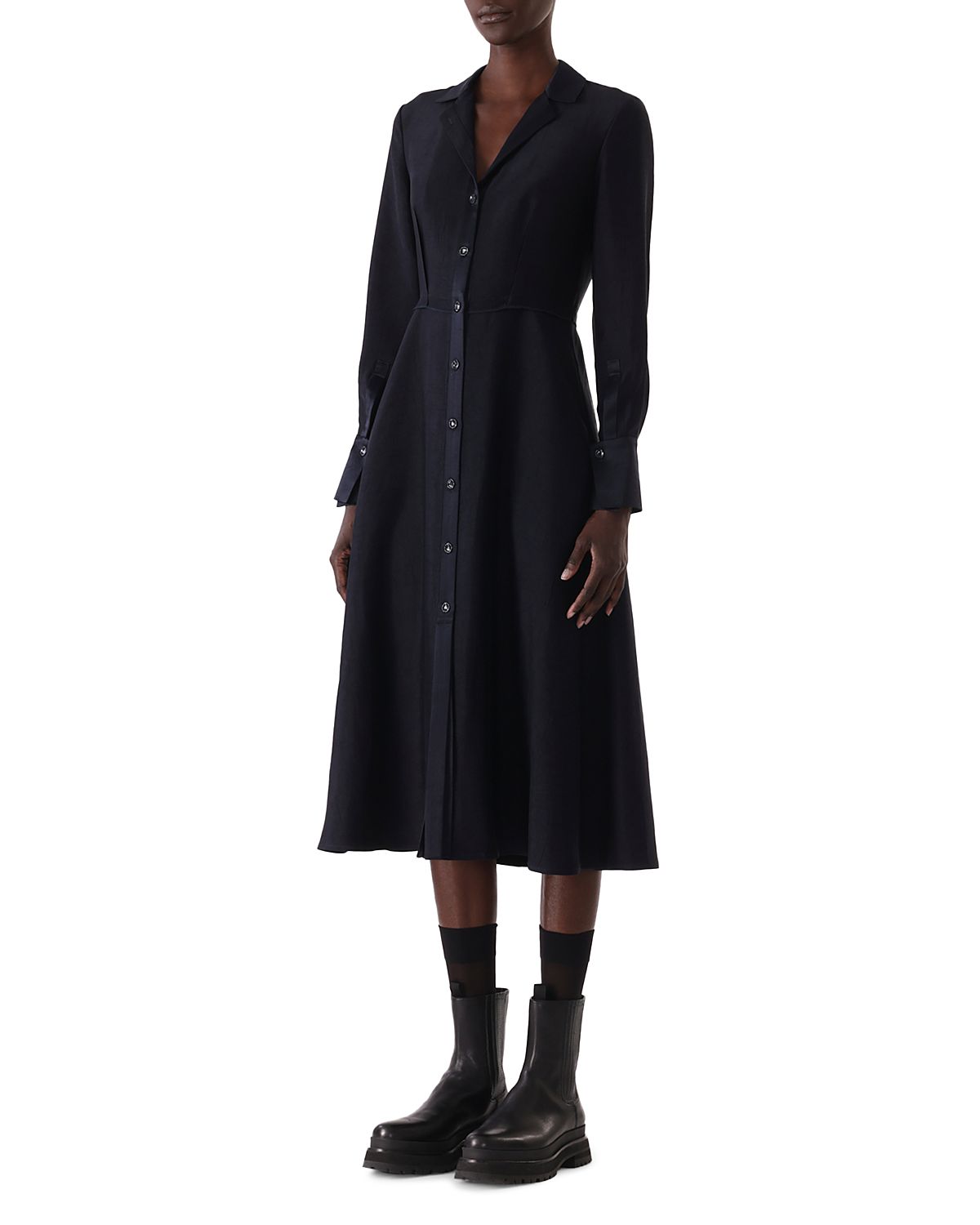 Jason Wu Collection Midi Twill Shirtdress