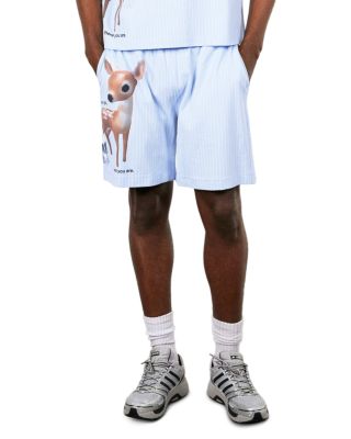 Wherever You Go 7" Deer Graphic Shorts