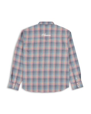 Sender Relaxed Fit Plaid Shirt