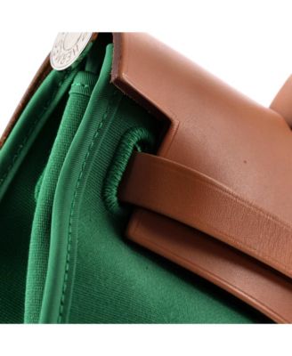 31 Herbag Zip Leather and Toile