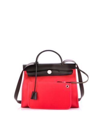 31 Herbag Zip Leather and Toile