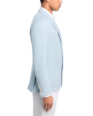 Cotton & Linen Jersey Slim Fit K-Jacket