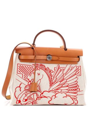 31 Herbag Zip Pegase Pop Toile and Leather