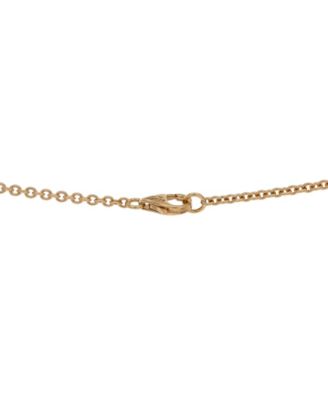  Love Interlocking Necklace 18K Gold, 17.25"