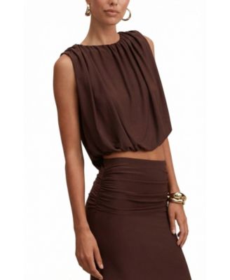  Women's Sutton Sleeveless Bubble Top