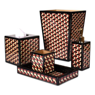 Geo Bath Accessories Collection