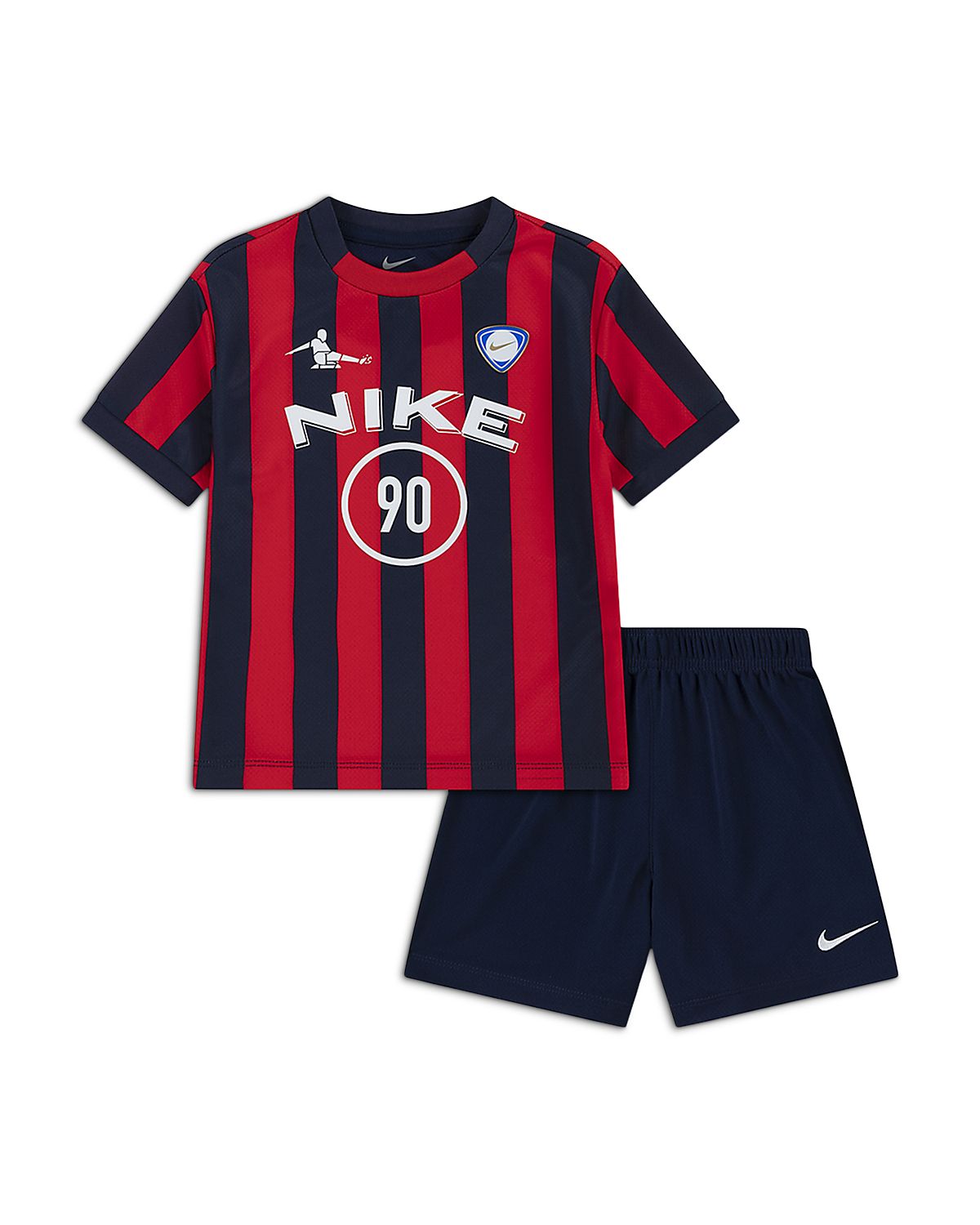 Nike Boys' Goal Mode Jacquard Tee & Shorts, 2-Piece Set - Little Kid