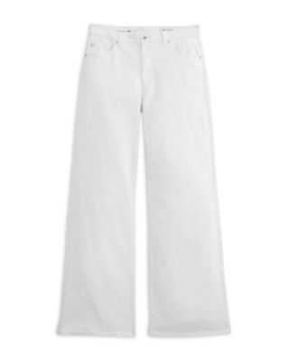 Saige High Rise Wide Leg Jeans in Gallery White