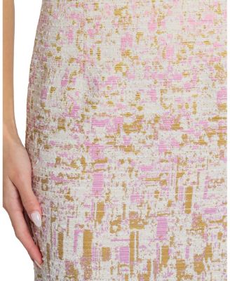  Britta Midi Sheath Dress in Ombre Jacquard