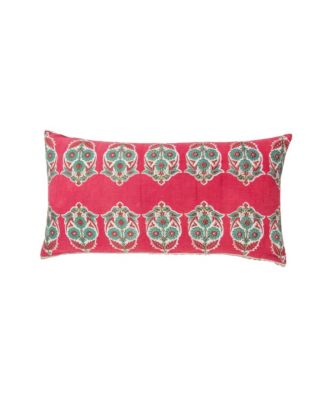  Parakeets Lumbar Pillow Cover, 15" x 28"