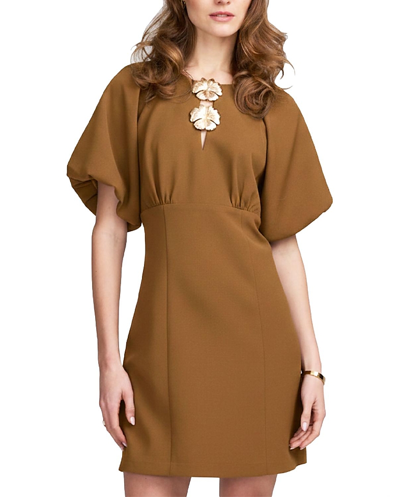 Elle Collection Balloon Sleeve Dress