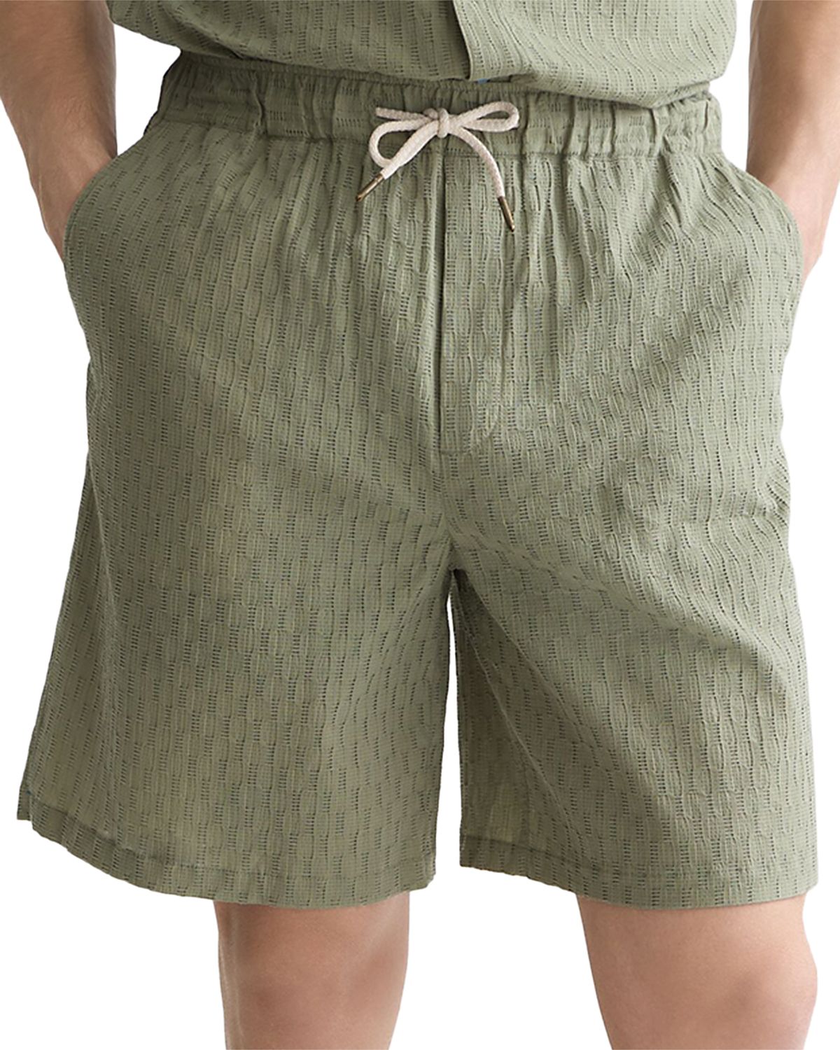 Scotch & Soda Jacquard Seersucker Bermuda Shorts