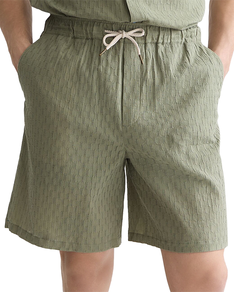 Scotch & Soda Jacquard Seersucker Bermuda Shorts