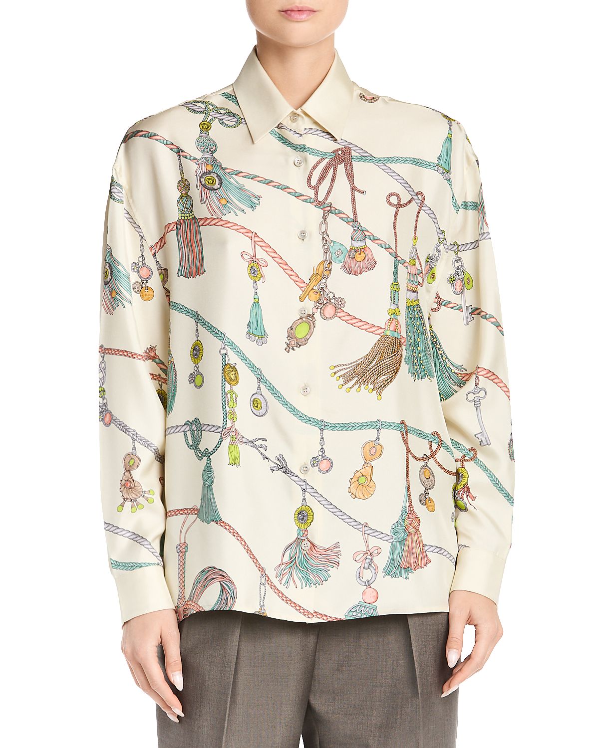 Versace Silk Blouse