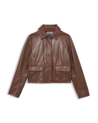 Drew Clean Leather Jacket