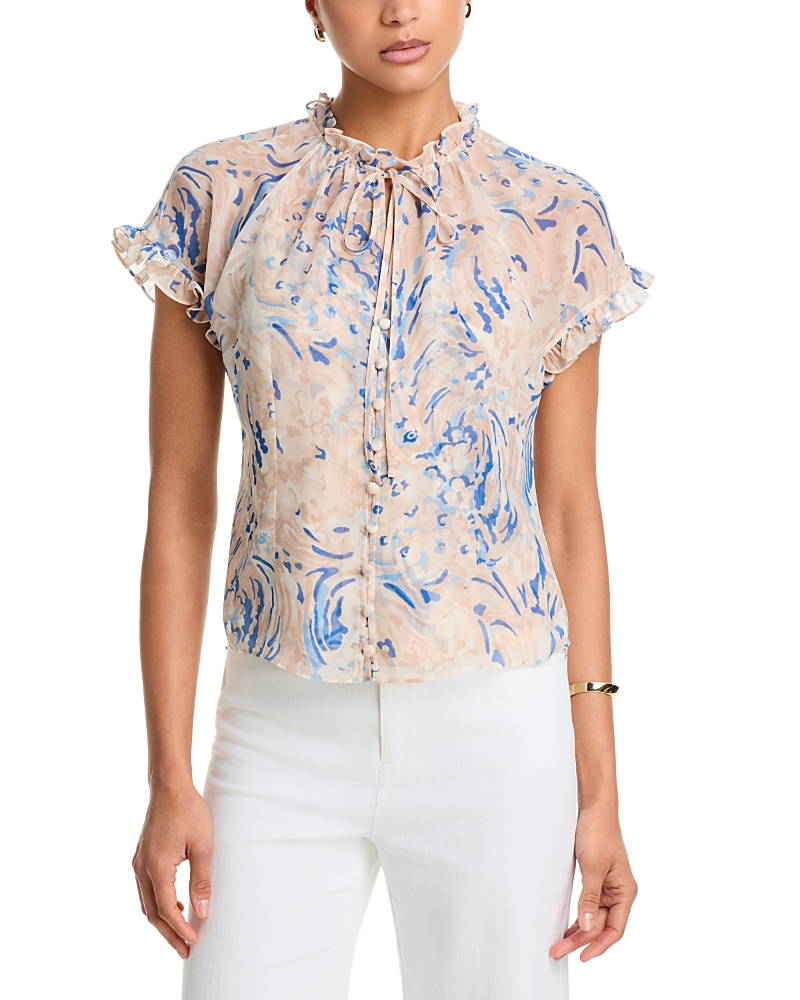 Cinq a Sept Daisy Swirl Jenise Top