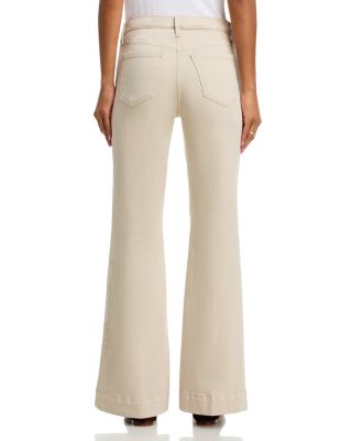 The Molly High Rise Trouser Jeans in Stone