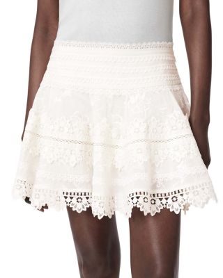 Lace Trim Skirt